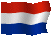 Drapeau hollandais animé